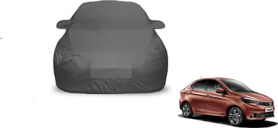 MOCKHE Car Cover For Tata Tigor (With Mirror Pockets)(Grey)
