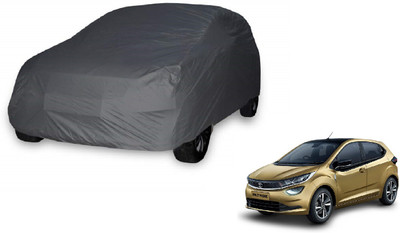 Auto Hub Car Cover For Tata Altroz (Without Mirror Pockets)(Grey)