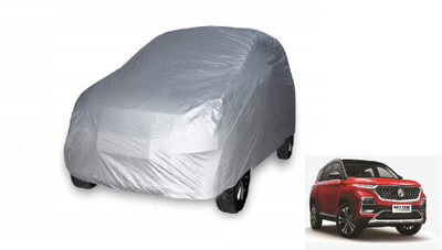 Auto Hub Car Cover For MG Hector Plus (Without Mirror Pockets)(Silver)