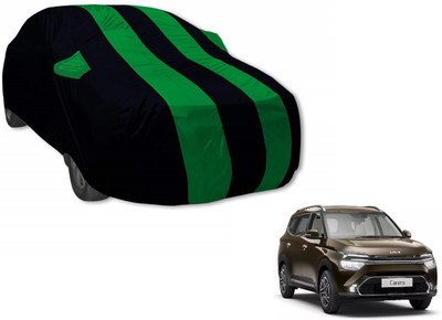 Auto Hub Car Cover For Kia Carens (With Mirror Pockets)(Green)