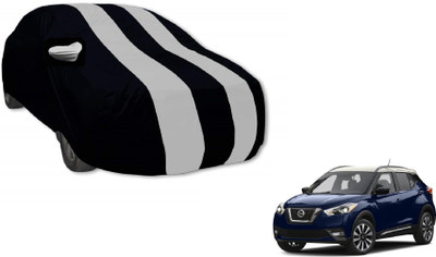 MOCKHE Car Cover For Nissan Kicks (With Mirror Pockets)(Silver)