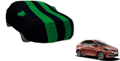 MOCKHE Car Cover For Tata Tigor (With Mirror Pockets)(Green)