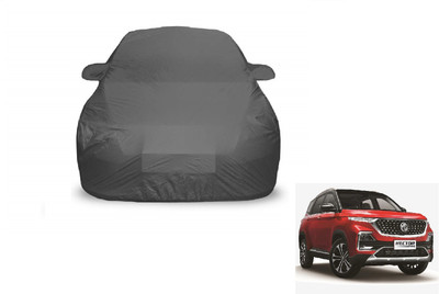 Auto Hub Car Cover For MG Hector Plus (With Mirror Pockets)(Grey)