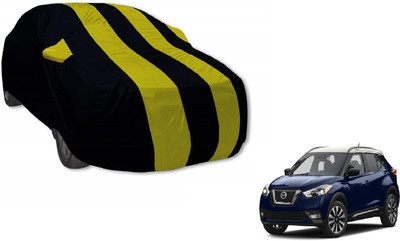MOCKHE Car Cover For Nissan Kicks (With Mirror Pockets)(Yellow)