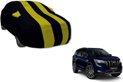 Auto Hub Car Cover For Mahindra XUV 700 (With Mirror Pockets)(Yellow)