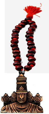 AFH Lord Tirupati Balaji Stylish Interior Accessorie Decorative Car Mirror Hanging Car Hanging Ornament(Pack of 1)