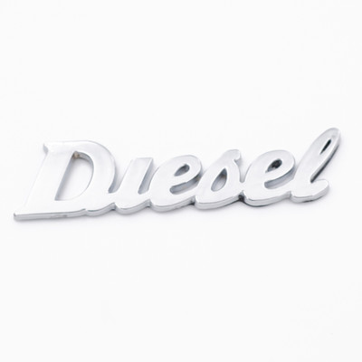 FASTIDIOUS Emblem for Car(Silver)