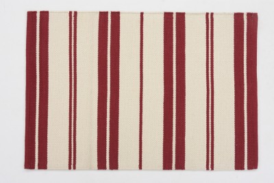 UB Home and Decor Red Cotton Carpet(2 ft,  X 3 ft, Rectangle)