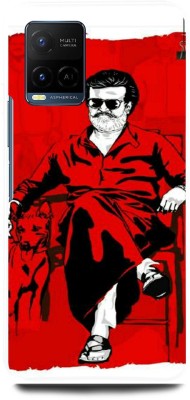 JUGGA Back Cover for Vivo Y33T, V2146, RAJNIKANTH, SOUTH, HERO, ACTOR(Red, Hard Case, Pack of: 1)