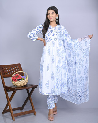 ALIEF COLLECTION Women Kurta Pant Dupatta Set