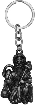 M Men Style Bajrangbali Hanuman idol Monkey God of DevotionKeychain And Keyring Gift Key Chain