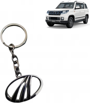 JMO27Deals Trendy Metal Design With Brand Logo For Mahindra_123 Key Chain
