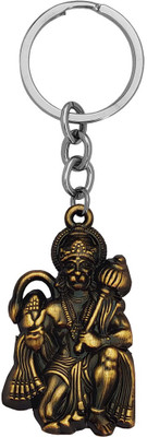 M Men Style Bajrangbali Hanuman idol Monkey God of Devotion Keychain And Keyring Gift Key Chain