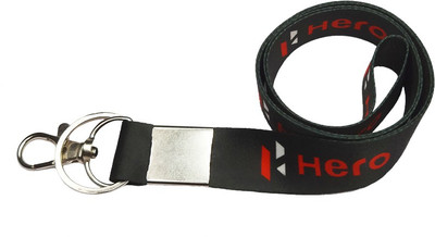 Daiyamondo Hero Splender Fabric Locking Hook ID tag Key Chain Multicolour Keychain Lanyard Key Chain