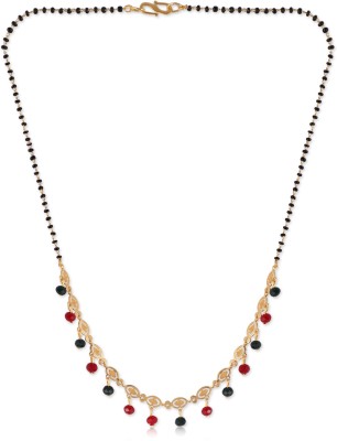 Gilher Gilher Daily Wear Multi Pearls Mangalsutra For Women Alloy Mangalsutra
