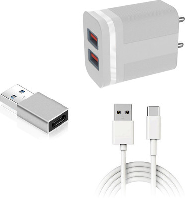 DAKRON Wall Charger Accessory Combo for OnePlus Nord 2(White)