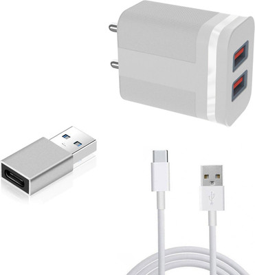 DAKRON Wall Charger Accessory Combo for Redmi Note 11T 5G(White)