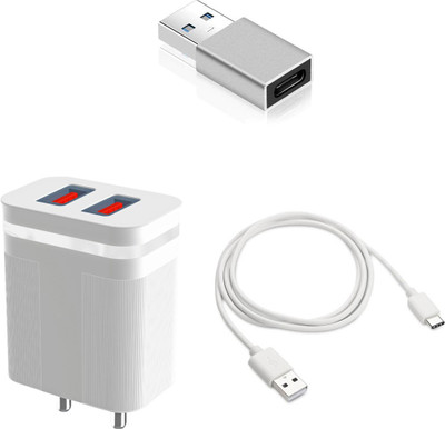 DAKRON Wall Charger Accessory Combo for Mi 11T Pro 5G(White)