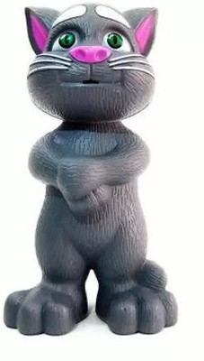 RIGHT SEARCH PUSY TALKING TOM TOY SET FOR KIDS-10(Grey)