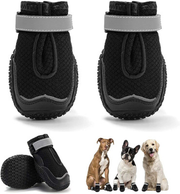 PETANGEL Shoes for Dog, Cat(Black)
