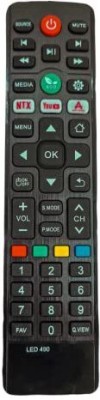 Akshita LED480 TV Remote Compatible For LED LCD Smart TV Remote Control VISE Remote Controller(Black)