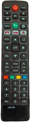 Akshita LED480 TV Remote Compatible For LED LCD Smart TV Remote Control VISE Remote Controller(Black)