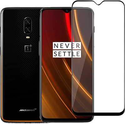 ELEF Edge To Edge Tempered Glass for OnePlus 6t 11D Gorilla Tempered Glass Full Screen Covrage 9H Hardness(Pack of 1)