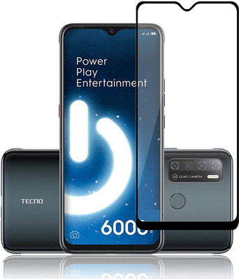 ELEF Edge To Edge Tempered Glass for Tecno Spark Power 2 11D Gorilla Tempered Glass Full Screen Covrage 9H Hardness(Pack of 1)