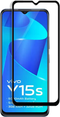 Flipkart SmartBuy Edge To Edge Tempered Glass for vivo Y15s(Pack of 1)