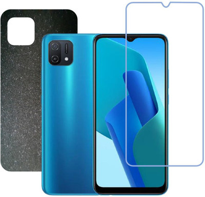 DVTECH Front and Back Screen Guard for Oppo A16K(Pack of 1)
