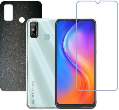 DVTECH Front and Back Screen Guard for Tecno Spark 6 Go(Pack of 1)