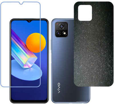 DVTECH Front and Back Screen Guard for vivo Y72 5G (India)(Pack of 1)