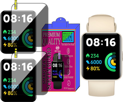 hirdesh Screen Guard for REDMI WATCH 2 LITE(Pack of 2)