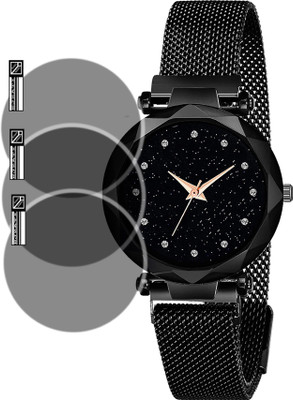 EJZATI Screen Guard for Talgo Analog Women's Watch (Black Dial) screen guard(Pack of 3)