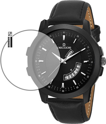 EJZATI Screen Guard for Decode Matrix Analog Dial Men's ALL BLACK WATCH SCREEN GUARD(Pack of 1)