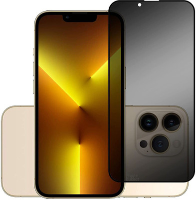 GORILLA FIVE Edge To Edge Tempered Glass for . Apple Iphone 12, Apple Iphone 12 Pro. (Privacy Screen Guard )-(Pack of 2)