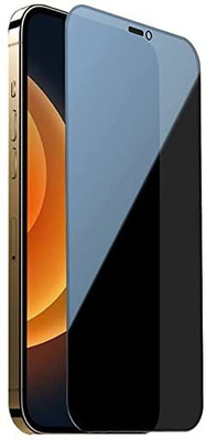 XRENGTH Edge To Edge Tempered Glass for Apple Iphone 12 Pro Max. (Privacy Screen Guard )(Pack of 1)