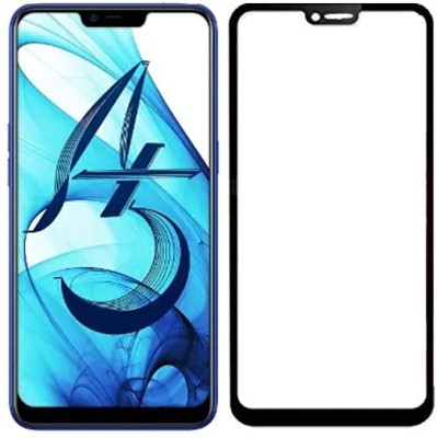 Seashines Tempered Glass Guard for Mobile Oppo A5(Pack of 1)