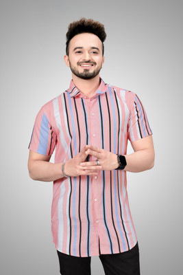 VG BROTHER Men Printed Casual Multicolor Shirt