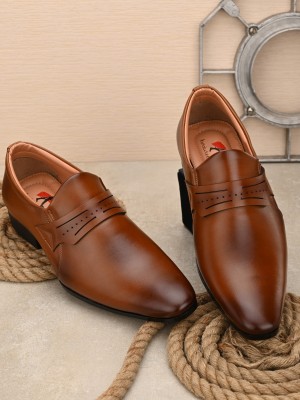 Absolutee shoes Slip On For Men(Tan)