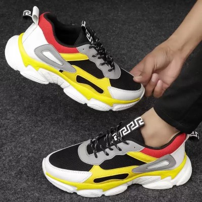 Fitze CLYMB Running Shoes For Men Sneakers For Men(Yellow)