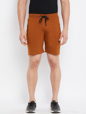 DUKE Solid Men Brown Regular Shorts