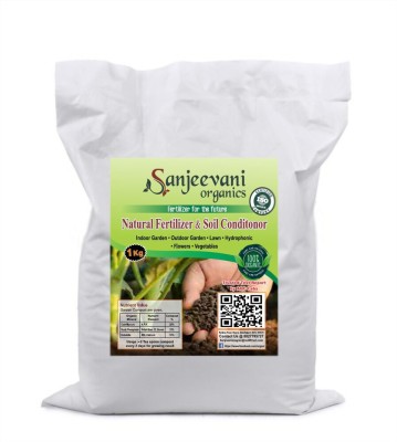 Sanjeevani organics Premium Handmade Cow Dung compost and Chicken manure mix compost with essential nutients fertilizer for all vegetable and fruit plants pack of 1 Manure, Potting Mixture(2 kg, Powder)