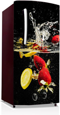 Creative Print Solution 124.46 cm Fridge Sticker Self Adhesive Sticker(Pack of 1)