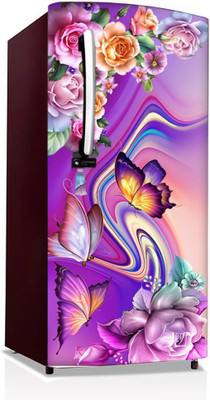 BPDESIGNSOLUTION 49 Fridge Sticker Self Adhesive Sticker(Pack of 1)