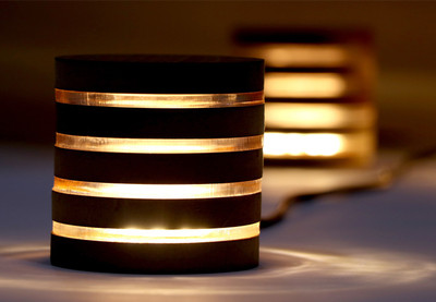 Shelzi Round Desk Lamp, Decorative Bedroom Bedside Night Light lamp, Wooden Table Lamp Table Lamp(6 cm, Brown)
