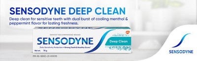 SENSODYNE Toothpaste Deep Clean 70g, Deep Clean For Sensitive Teeth Toothpaste(70 g)