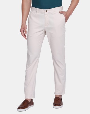 Blackberrys Slim Fit Men Beige Trousers