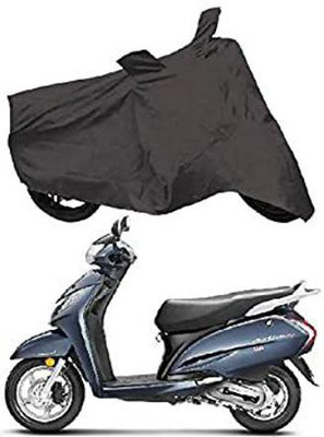 KPIND Waterproof Two Wheeler Cover for Honda(Activa 5G, Black)