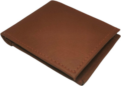 ISAAK Men Brown Artificial Leather Wallet(3 Card Slots)